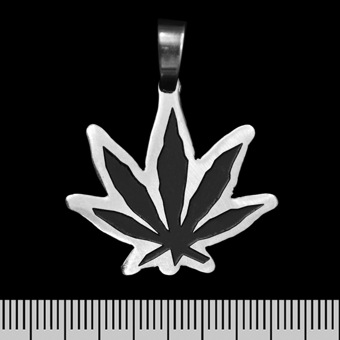 Cannabis (ptsb-022) Figured Pendant