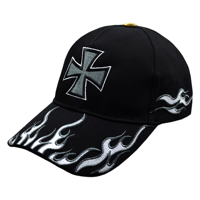 Iron Cross Embroidered Baseball Cap