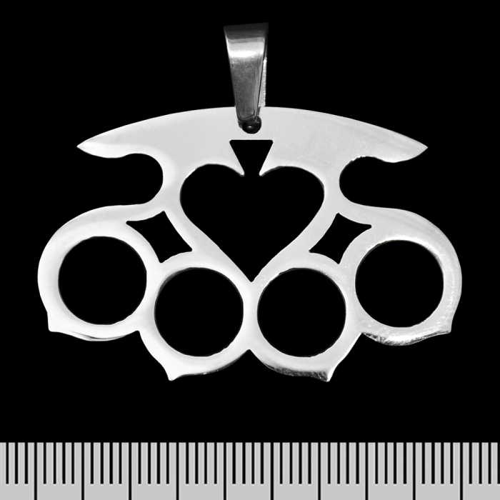 Knuckle-Duster (ptsb-135) Figured Pendant