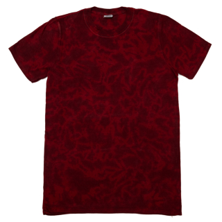 Tie Dye Burgundy T-Shirt