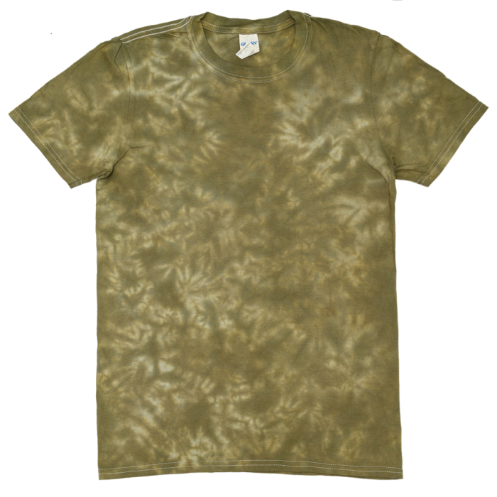 Tie Dye Moss Green T-Shirt