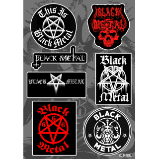 Black Metal SP-113 Sticker Pack