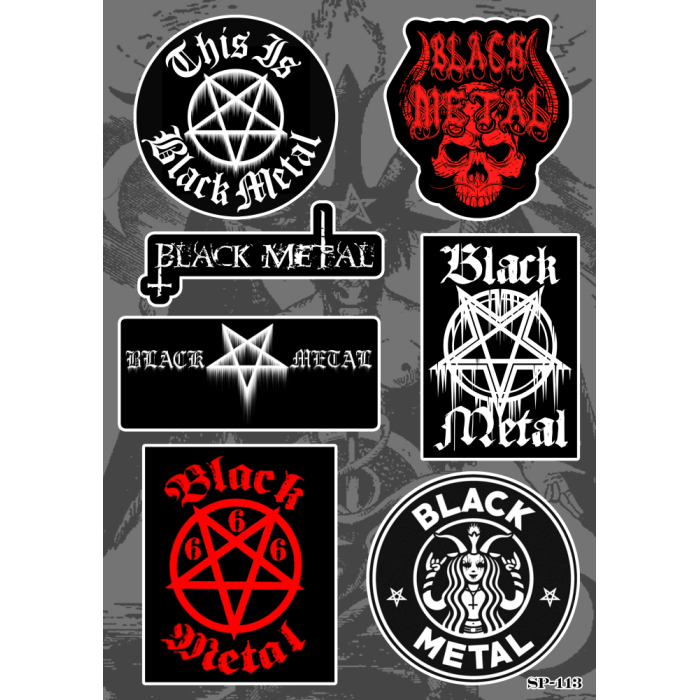 Black Metal SP-113 Sticker Pack