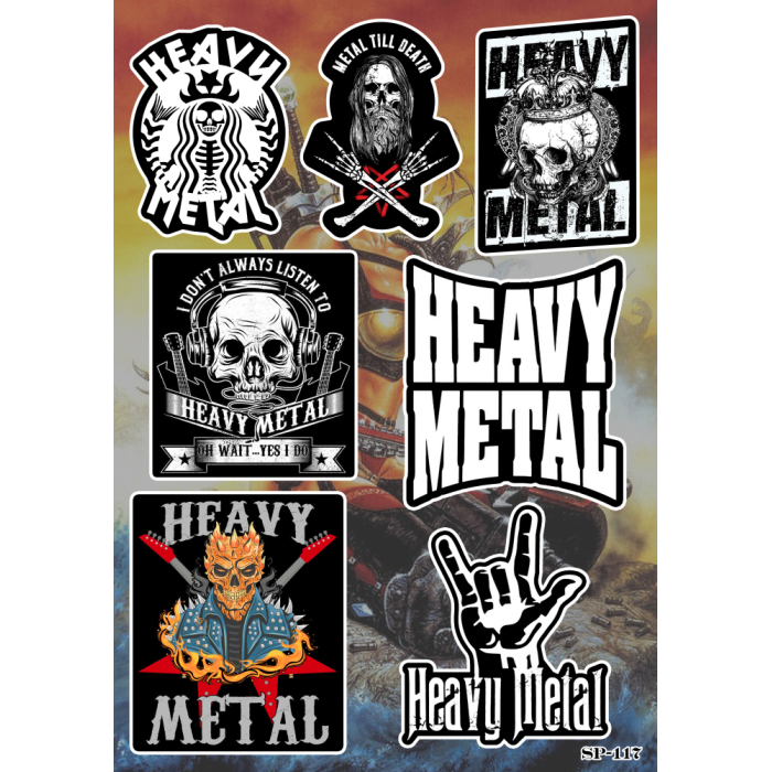 Heavy Metal SP-117 Sticker Pack