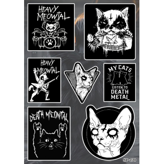 Metal Cats SP-120 Sticker Pack