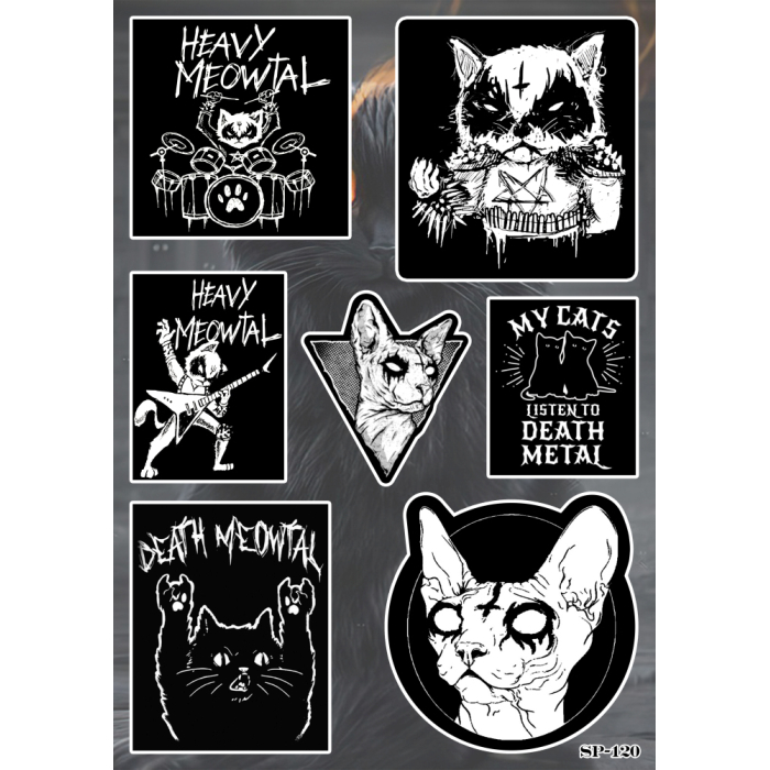 Metal Cats SP-120 Sticker Pack