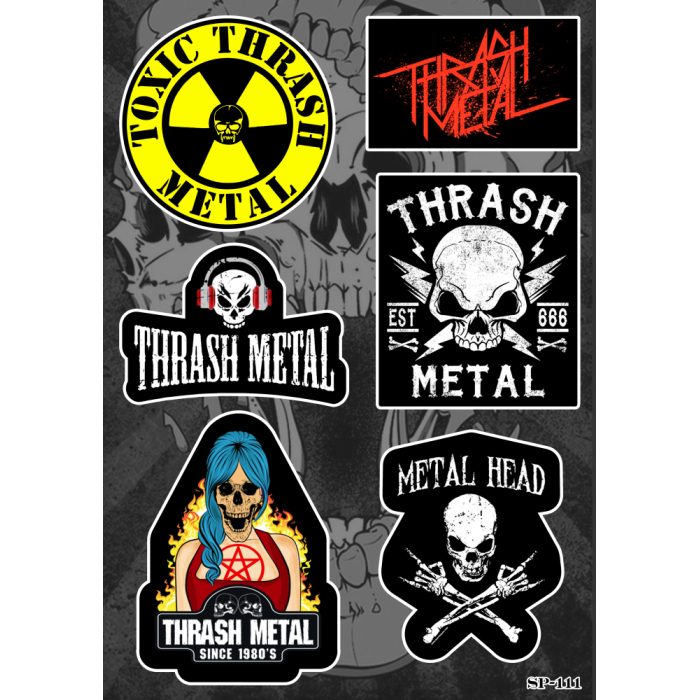 Thrash Metal SP-111 Sticker Pack