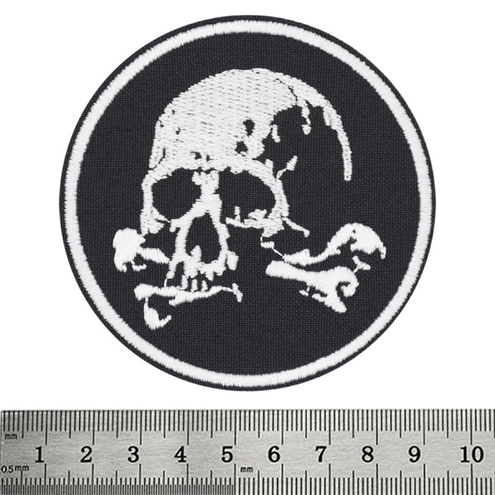 Skull and Bones (round) Patch