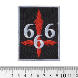 Inverted cross 666 (pt-004) Patch