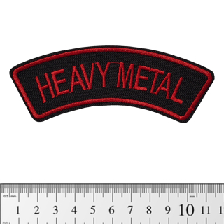 Heavy Metal (red) (pt-063) Patch
