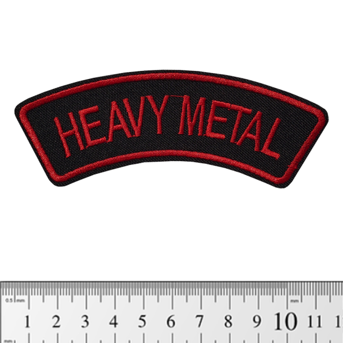 Heavy Metal (red) (pt-063) Patch