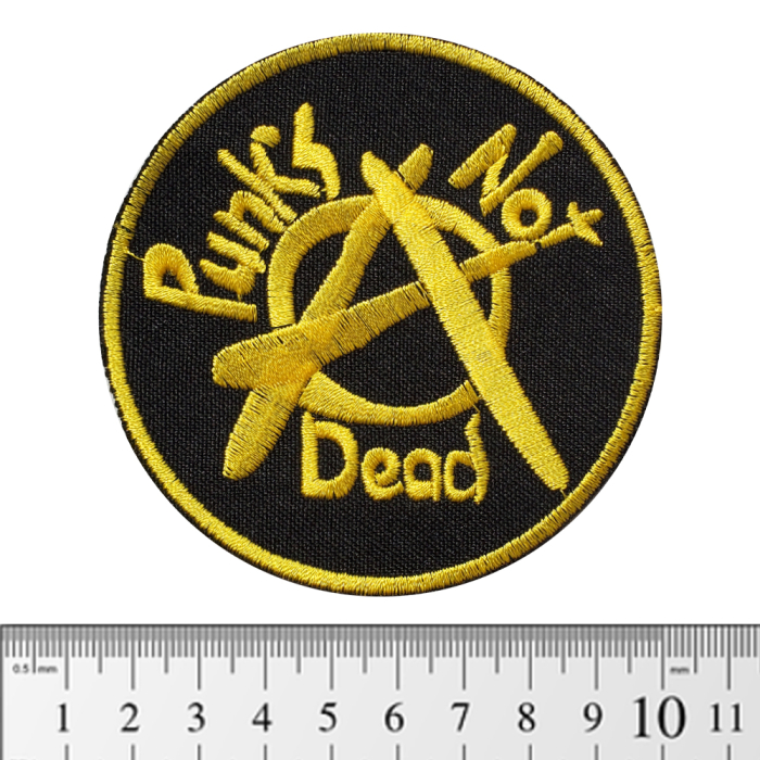 Punk's Not Dead (yellow) (pt-052) Patch