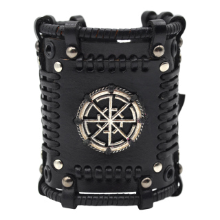 Steampunk (bsp-50) Black Bracelet Kolovrat