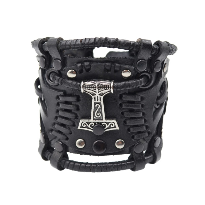 Steampunk (bsp-54) Black Thor's hammer metal