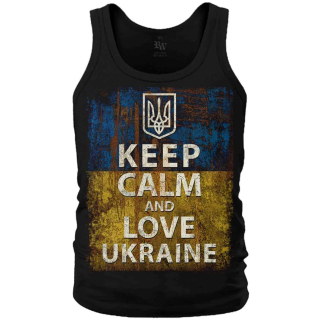 Keep Calm and Love Ukraine Tank Top Ukraine