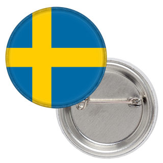 Flag of Sweden Badge