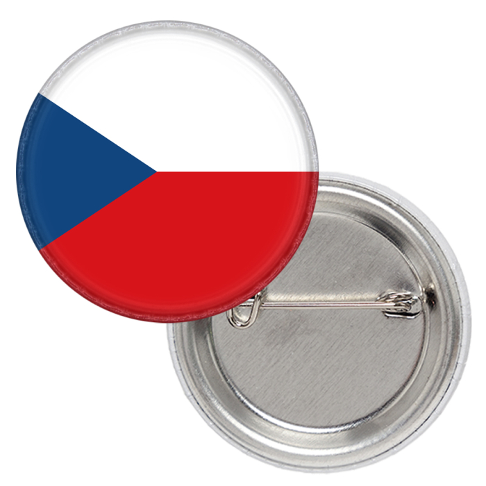 Flag of the Czech Republic Badge