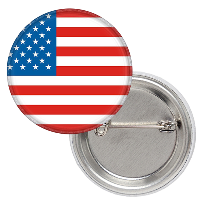 Flag of the United States of America Badge