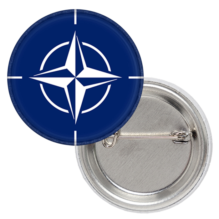NATO flag Badge