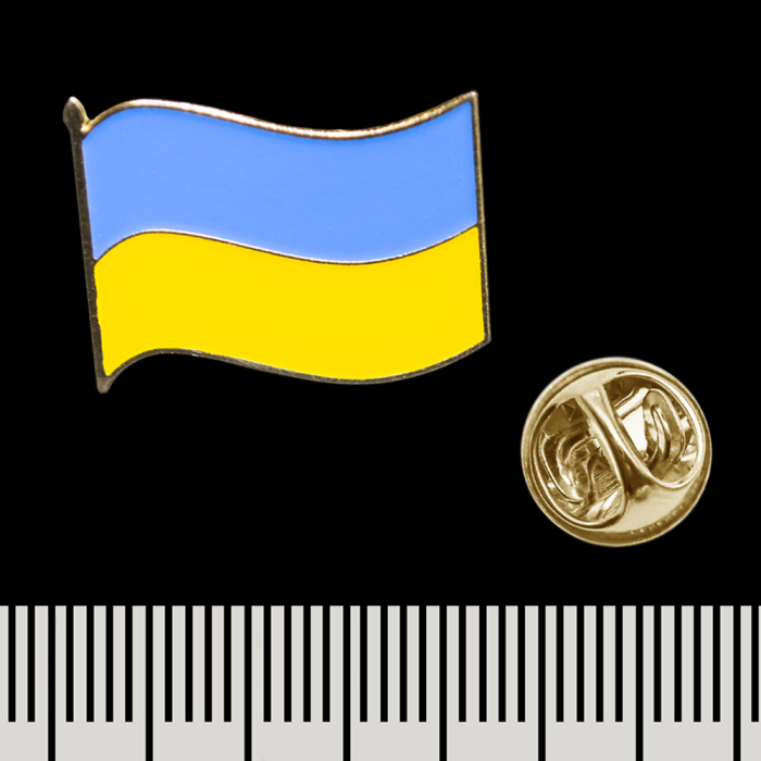 Flag of Ukraine (pnua-006) Figured (Icon) Pin