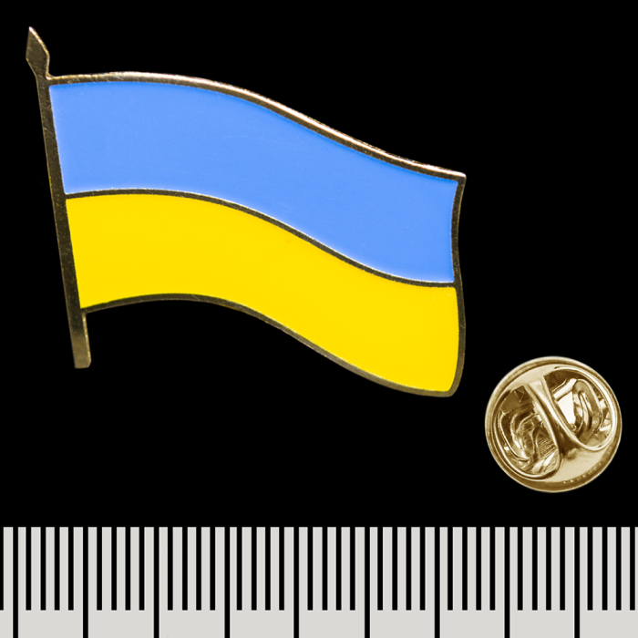 Flag of Ukraine (pnua-001) Figured (Icon) Pin