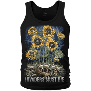 Invaders Must Die (Sunflowers) Tank Top Ukraine