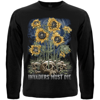 Invaders Must Die (Sunflowers) Long Sleeve T-Shirt Ukraine