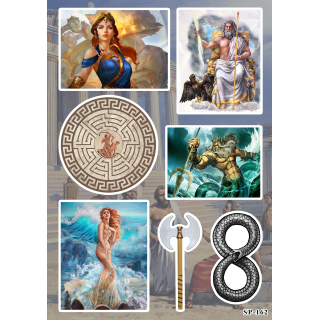 Mythology of Ancient Greece SP-162 Sticker Pack