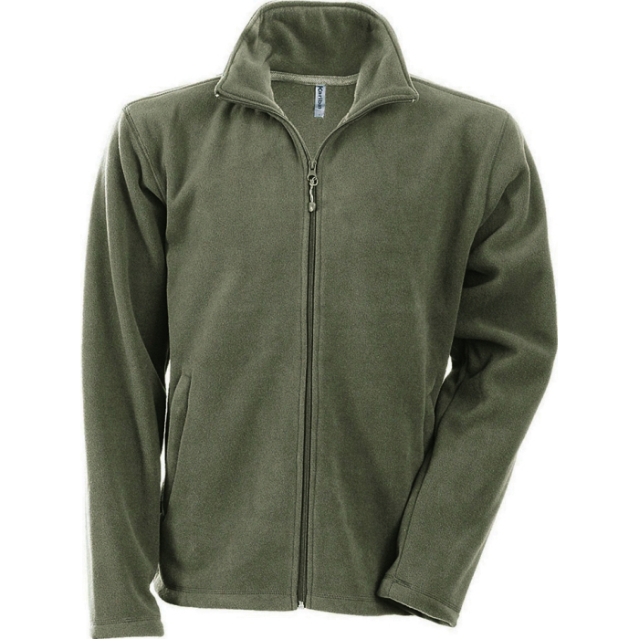 Kariban Falco fleece jacket (K911) with zipper (olive)