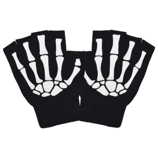 Gloves (glcn-002) Skeleton Brush (glow in the dark)