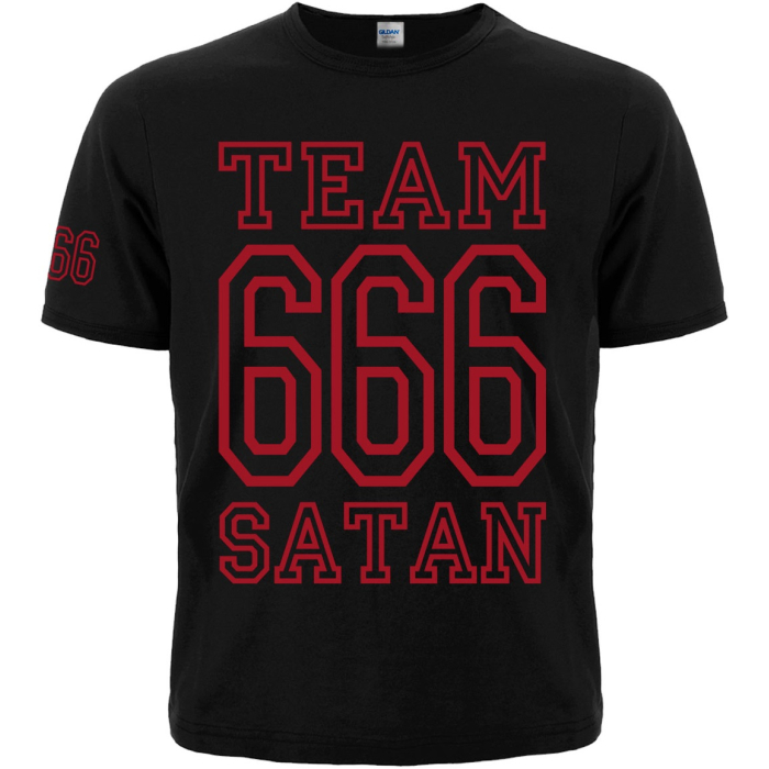 Team Satan - 666 (red) T-Shirt
