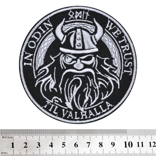 In Odin We Trust Embroidered Patch