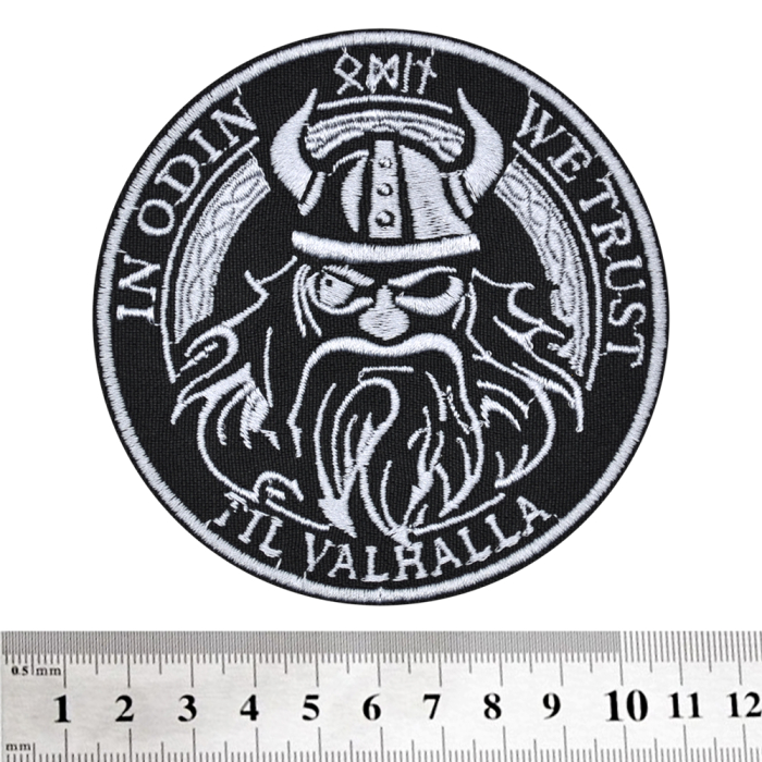 In Odin We Trust Embroidered Patch