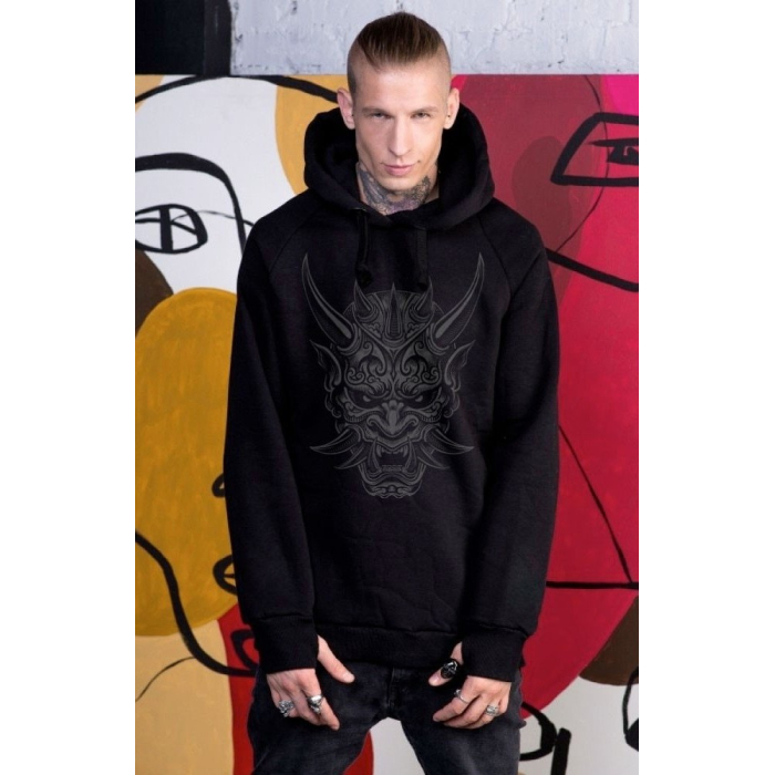 Hoodie Urbanist "Demon Mask"