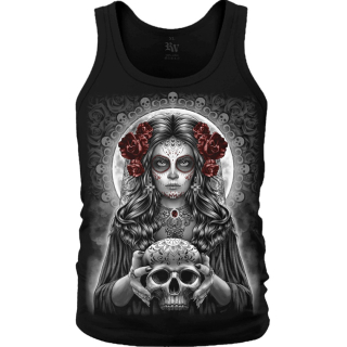 Muerte (skull and roses) Tank Top