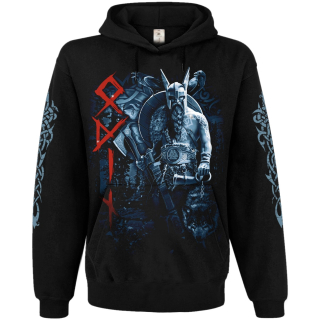 Odin (rune circle) B&C Hoodie (No Zip)
