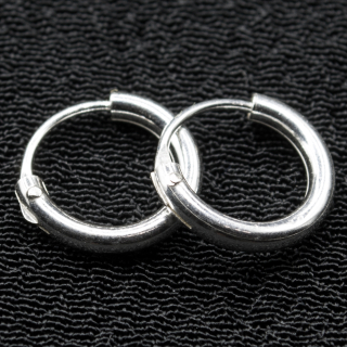 Earring, thickened ring (eas-140)