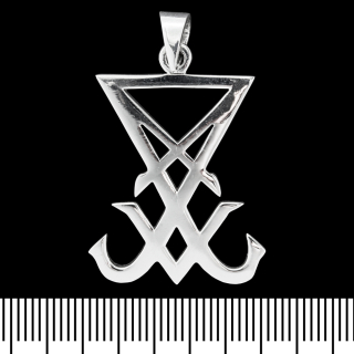 Pendant Sigillum Luciferi - Seal of Lucifer (silver, 925 assay value) (sp-144)