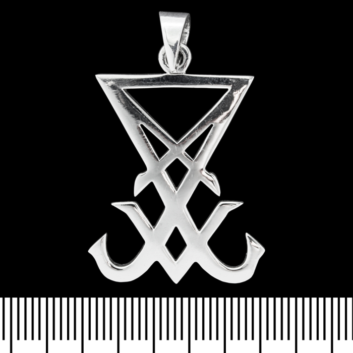 Pendant Sigillum Luciferi - Seal of Lucifer (silver, 925 assay value) (sp-144)