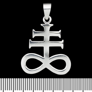 Pendant Leviathan Cross (silver, 925 assay value) (sp-155)