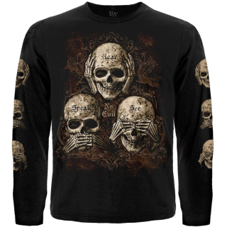 See No Evil, Hear No Evil, Speak No Evil Long Sleeve T-Shirt