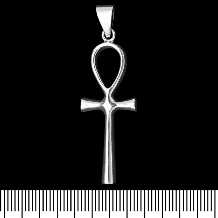 Ankh Pendant (Egyptian Cross) (silver, 925 assay value) (sp-175)