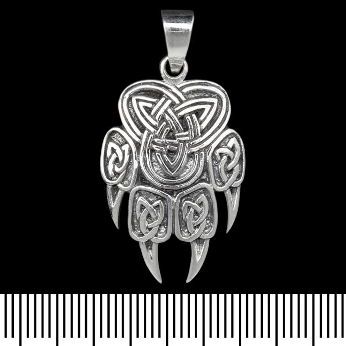 Pendant Seal of Veles (wolf paw), figured (silver, 925 sample) (sp-179) Pendant Seal of Veles (wolf paw), figured (silver, 925 sample) (sp-179)