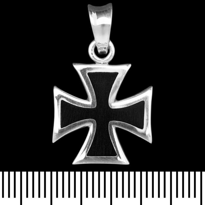 Pendant Iron Cross, small (silver, 925 sample) (sp-181)