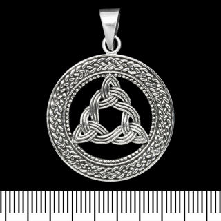Pendant Brigit Knot (silver, 925 assay value) (sp-209)