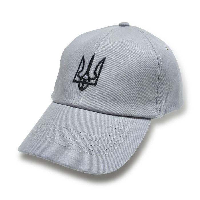 Baseball cap Trizub (gray color)