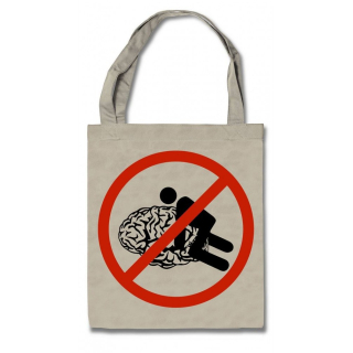 Eco-bag Don't Fu** brains