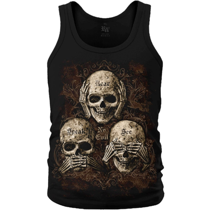 See No Evil, Hear No Evil, Speak No Evil Tank Top