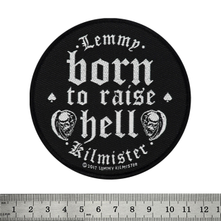 Sew on patch Lemmy Kilmister - Born To Raise Hell (ofp-002)