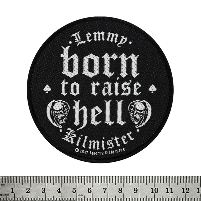 Sew on patch Lemmy Kilmister - Born To Raise Hell (ofp-002)